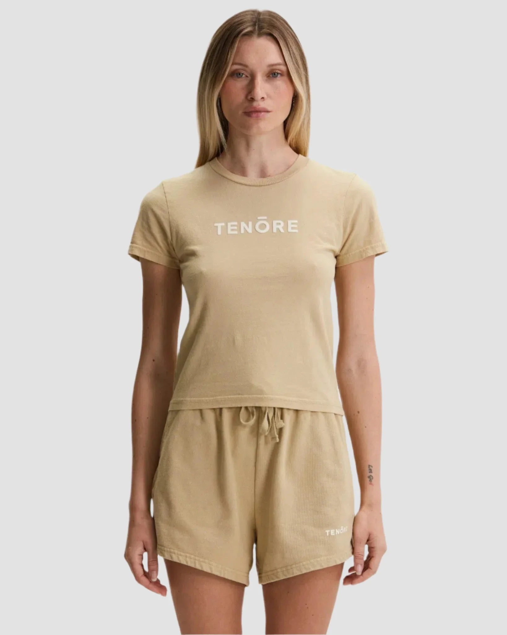 Flock Logo Shrunken Tee
