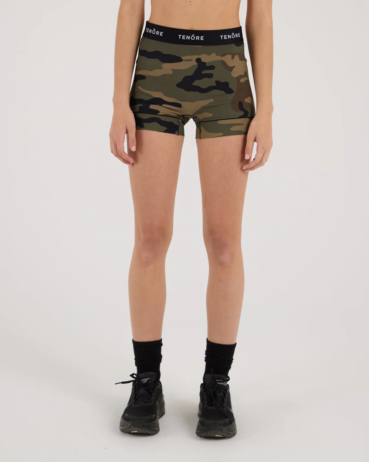 Logo High Waist Short