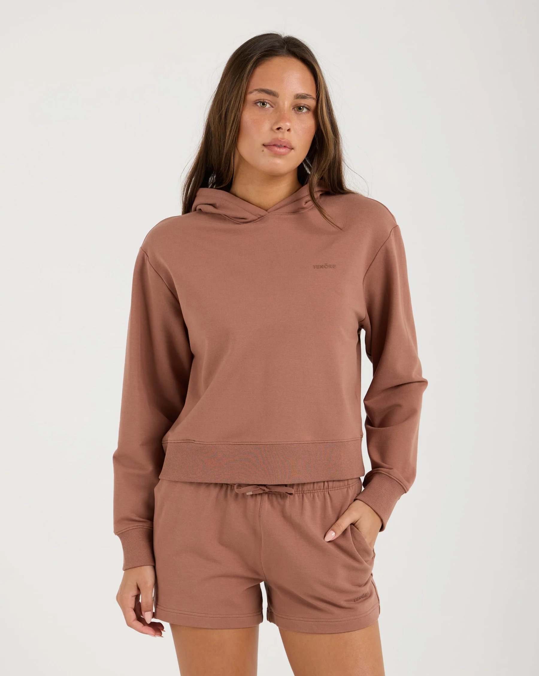 Modal Terry Pullover Hoodie