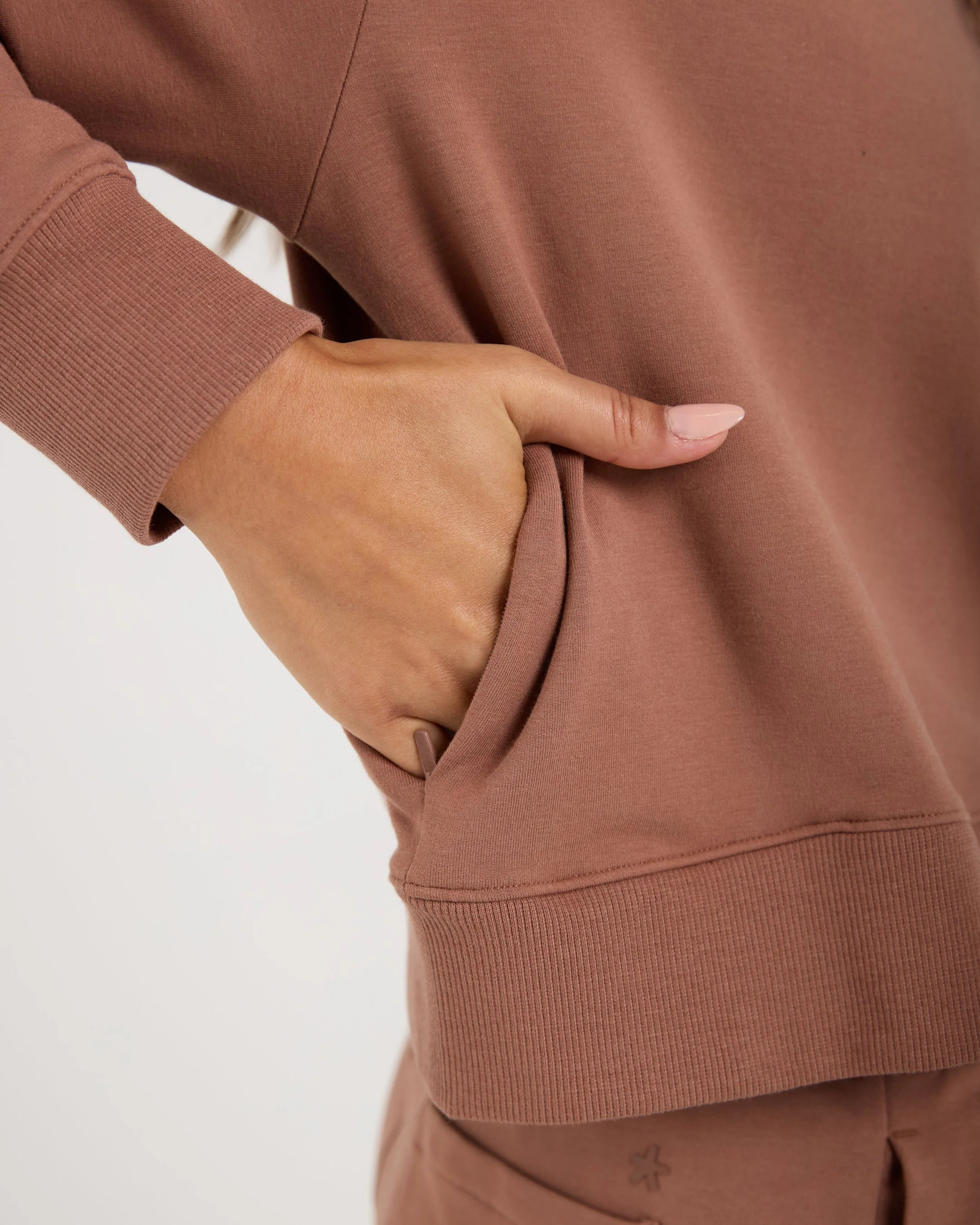 Modal Terry Pullover Hoodie - Image 7