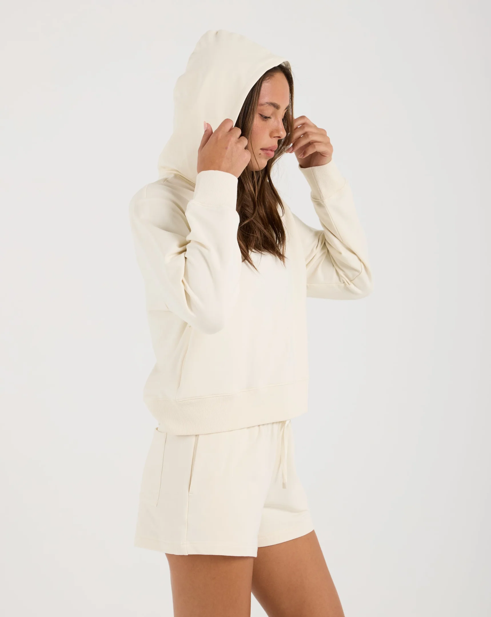 Modal Terry Pullover Hoodie - Image 4