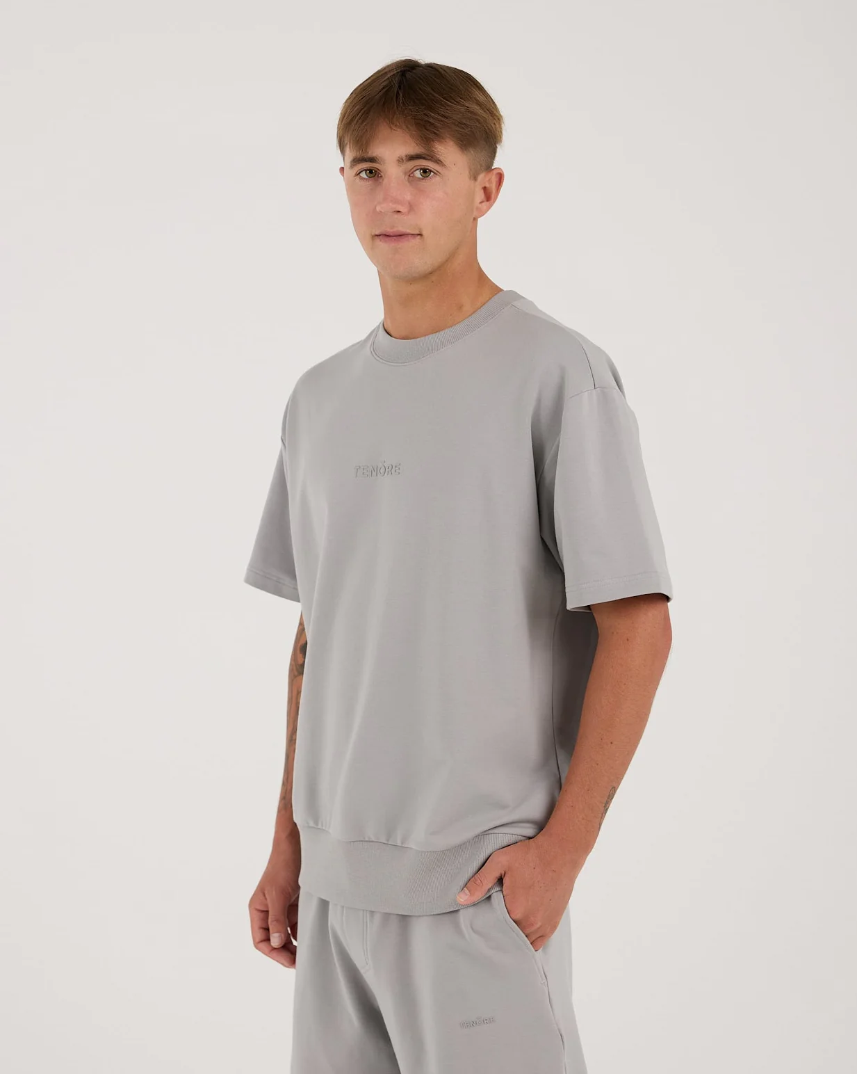 Modal Terry Short Sleeve Sweatshirt - Image 5