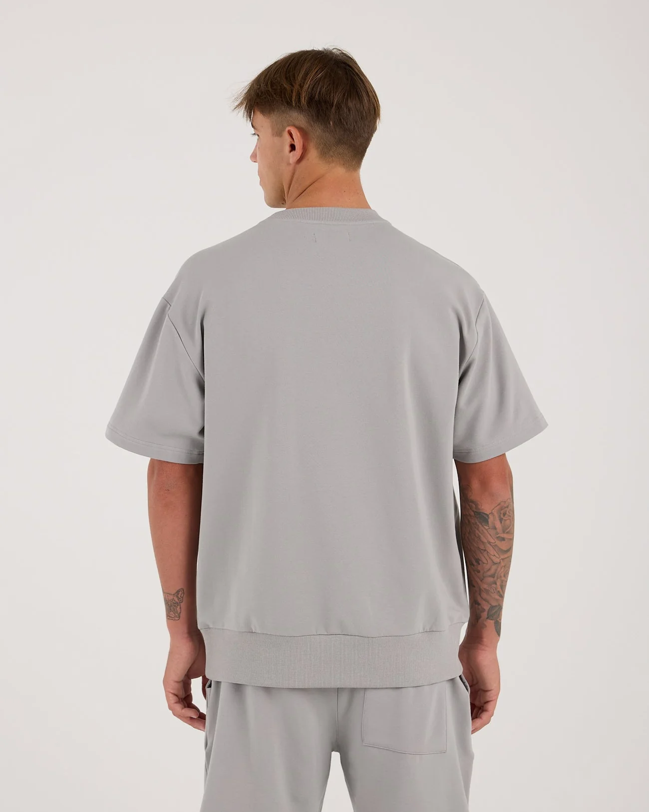 Modal Terry Short Sleeve Sweatshirt - Image 6