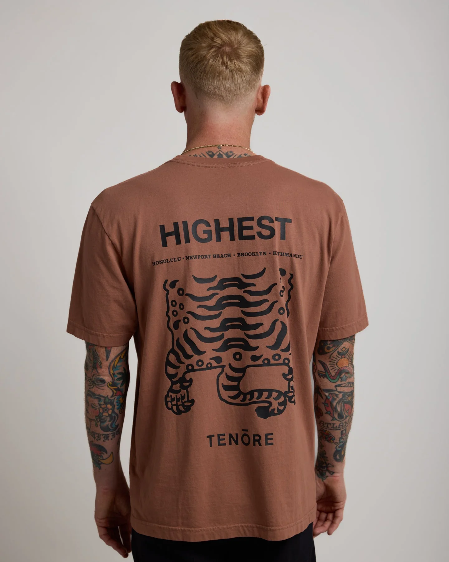 TENŌRE x BERT KRAK Highest Tiger Tee - Image 5
