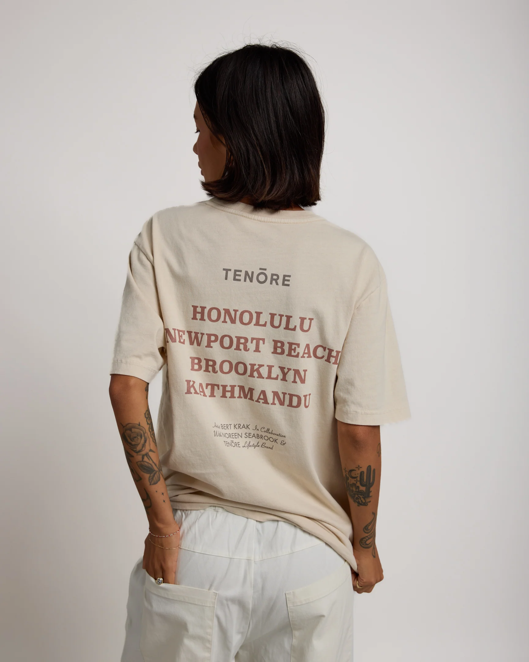 TENŌRE x BERT KRAK Worldwide Tee - Image 4
