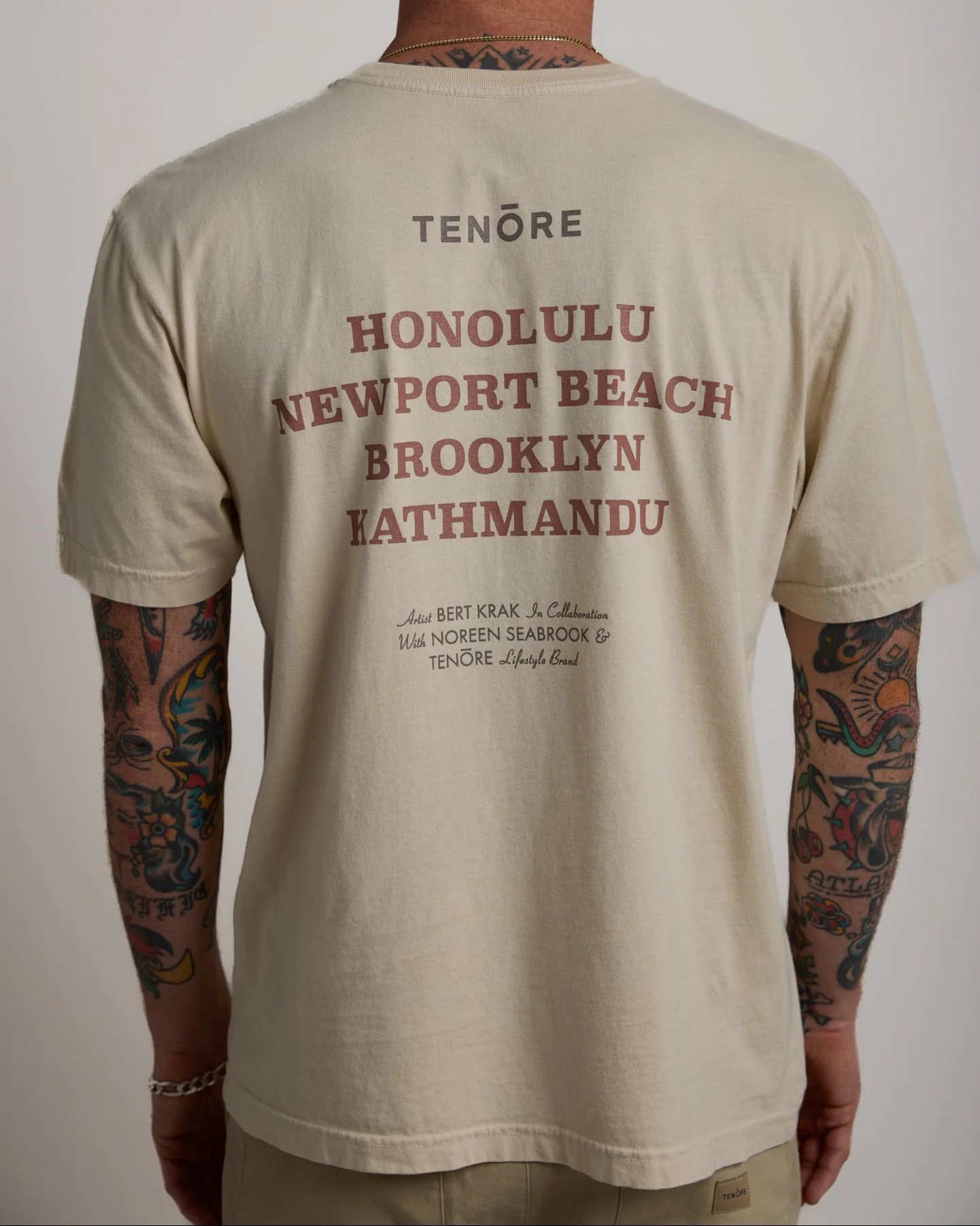 TENŌRE x BERT KRAK Worldwide Tee - Image 6