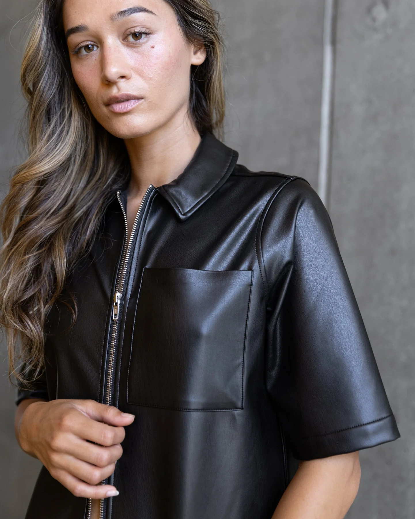 Vegan Leather Service Zip - Image 11