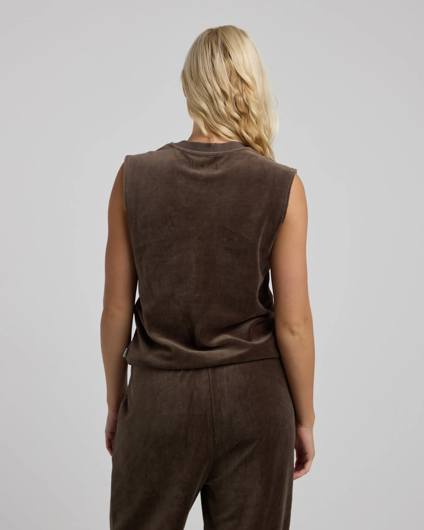 Velour Muscle Tank - Image 5