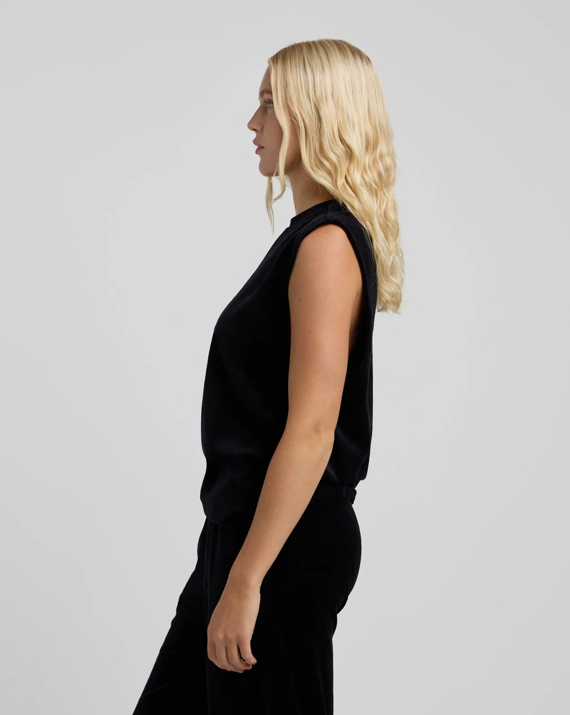 Velour Muscle Tank - Image 4