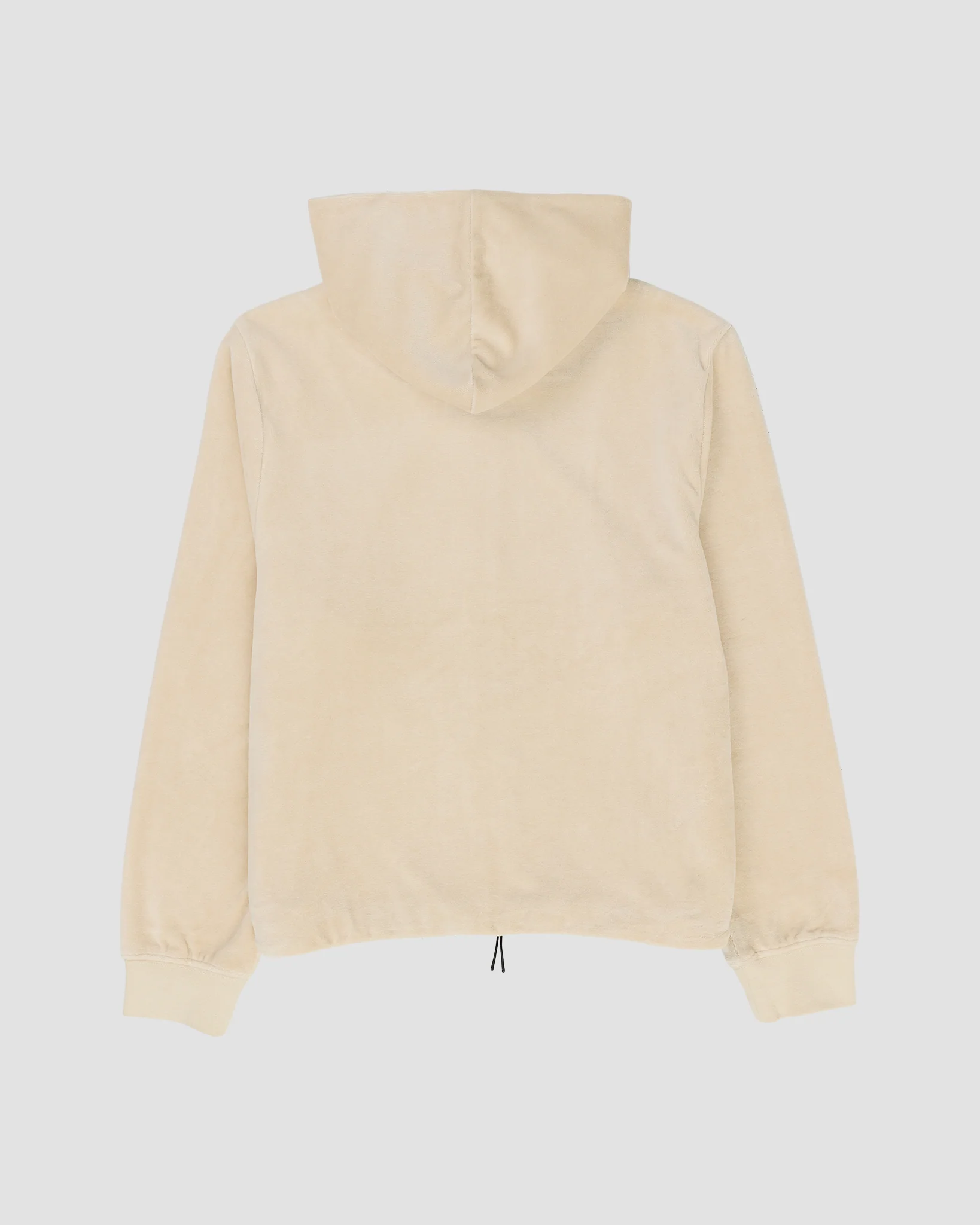 Velour Zip-Up Hoodie - Image 2