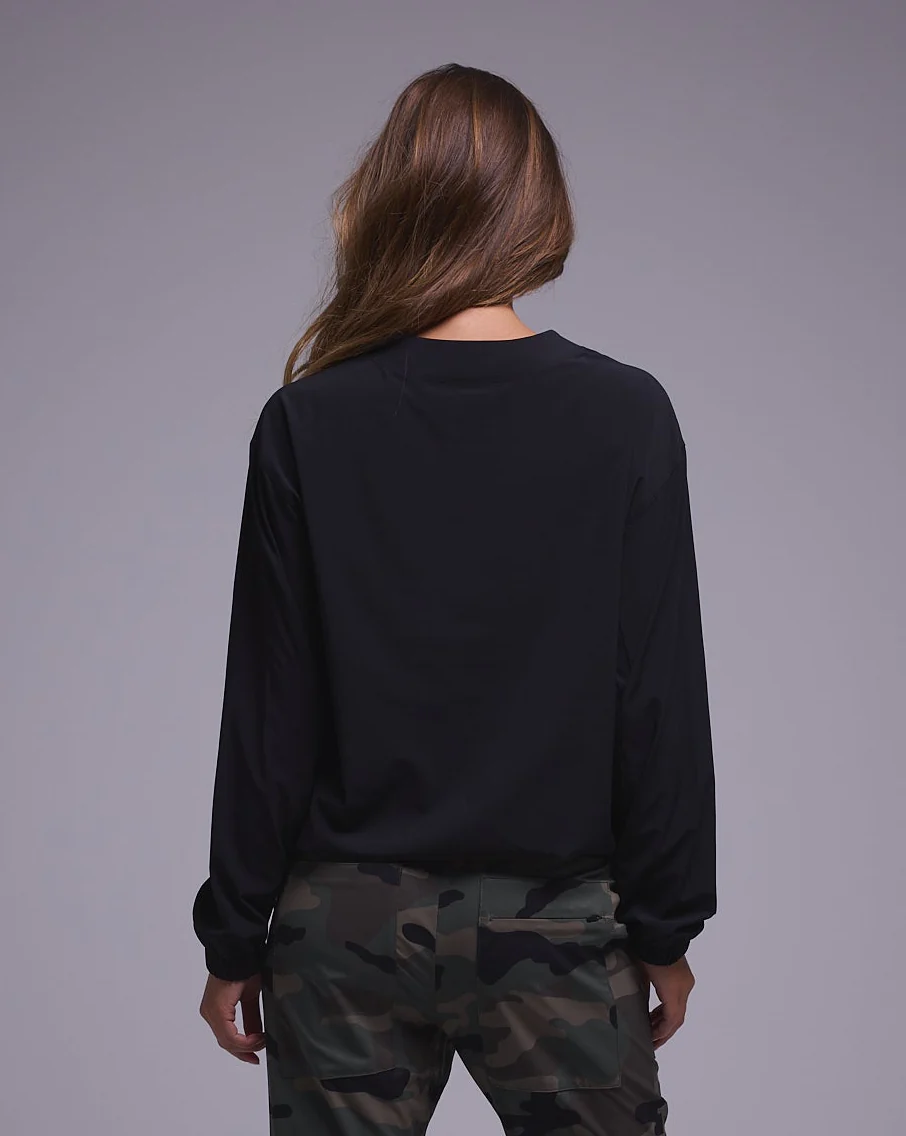 Woven Pullover Crew - Image 3